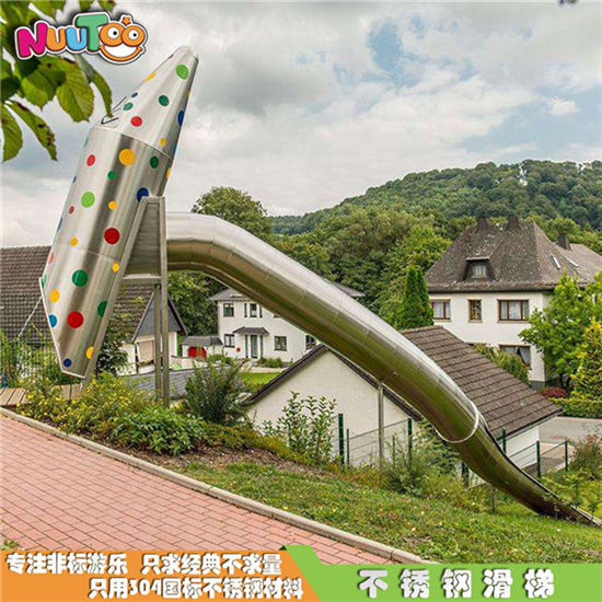 高端耐用不銹鋼游泳池上下滑梯