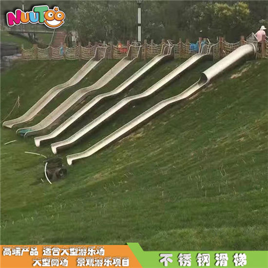 不銹鋼滑梯 半圓不銹鋼滑梯 304不銹鋼滑梯非標(biāo)定制