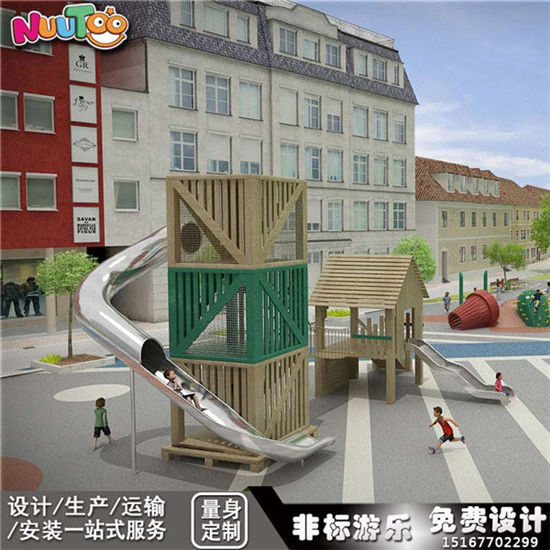 非動力戶外游樂設(shè)備 無動力兒童游樂設(shè)備廠家供應(yīng)_樂圖非標(biāo)游樂設(shè)備