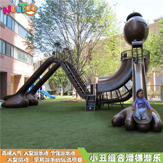 小丑組合景觀游樂項(xiàng)目設(shè)施_樂圖非標(biāo)游樂