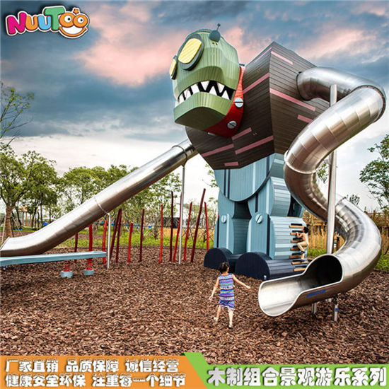植物僵尸大型戶外游樂設(shè)備_樂圖非標(biāo)游樂