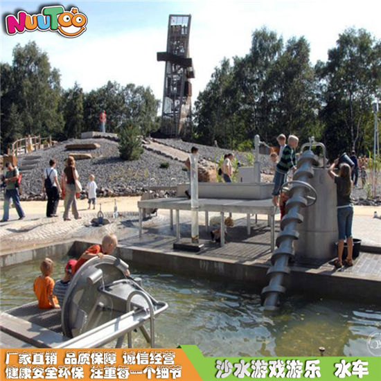 不銹鋼螺旋取水器 沙水盤沙池戲水非標游樂設(shè)施