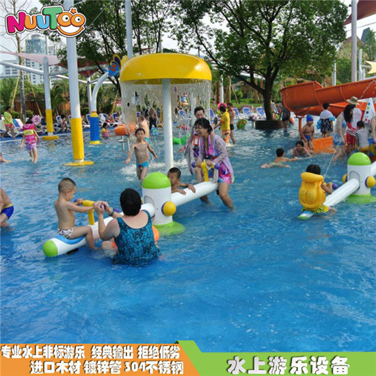 戲水噴水定制水上游樂設(shè)備_樂圖非標(biāo)游樂