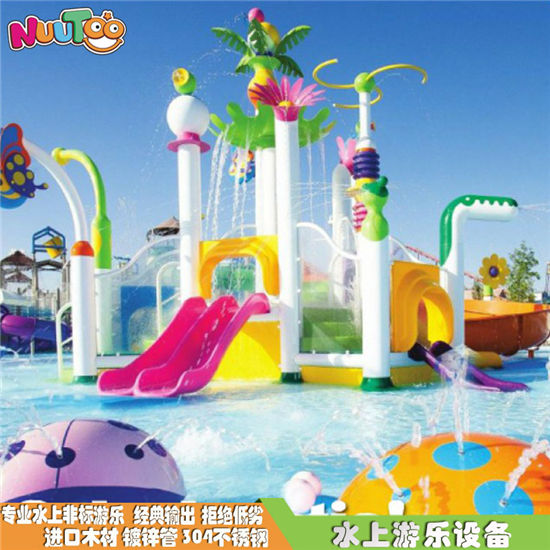 水上滑梯 水上兒童大型組合滑梯 水上游樂(lè)設(shè)備
